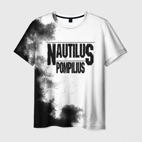 Мужская футболка 3D с принтом Nautilus Pompilius в Новосибирске, 100% полиэфир | прямой крой, круглый вырез горловины, длина до линии бедер | nautilus pompilius | ассоциация | внуки энгельса | вячеслав бутусов | настя | нау | наутилус | наутилус помпилиус | наутилусы | нп | урфин джюс | ю питер