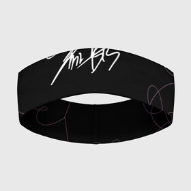 Повязка на голову 3D с принтом АВТОГРАФ SUGA BTS в Новосибирске,  |  | bts | j hope | jimin | jin | jungkook | rm | signature. | suga | v | автограф | арэм | бтс | ви | джей хоуп | джин | чимин | чон чонгук | шуга