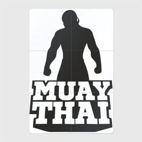 Магнитный плакат 2Х3 с принтом Muay Thai в Новосибирске, Полимерный материал с магнитным слоем | 6 деталей размером 9*9 см | Тематика изображения на принте: mma | muay thai | бокс | борьба | дзюдо | единоборства | кикбоксинг | спорт