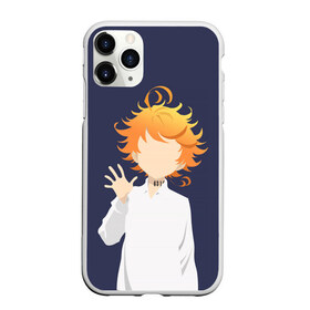 Чехол для iPhone 11 Pro Max матовый с принтом Emma в Новосибирске, Силикон |  | emma | neverland | the promised neverland | yakusoku no neverland | неверленд | неверлэнд | обещанный неверленд | эмма