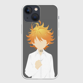 Чехол для iPhone 13 mini с принтом Эмма неверленд в Новосибирске,  |  | emma | neverland | the promised neverland | yakusoku no neverland | неверленд | неверлэнд | обещанный неверленд | эмма