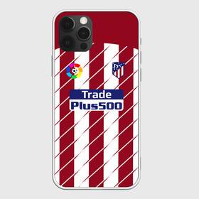 Чехол для iPhone 12 Pro Max с принтом Альваро Мората Атлетико в Новосибирске, Силикон |  | atletico madrid | champions | football | morata | soccer | spain | uefa | world cup | альваро | альваро мората | атлетико | атлетико мадрид | ла лига | мадрид | мората | форма | формы | футбол