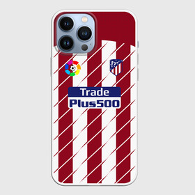 Чехол для iPhone 13 Pro Max с принтом Альваро Мората Атлетико в Новосибирске,  |  | atletico madrid | champions | football | morata | soccer | spain | uefa | world cup | альваро | альваро мората | атлетико | атлетико мадрид | ла лига | мадрид | мората | форма | формы | футбол