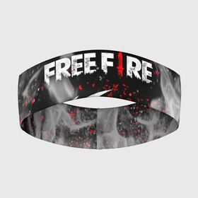 Повязка на голову 3D с принтом GARENA FREE FIRE в Новосибирске,  |  | free fire | garena free fire | гарена 3 | гарена фри | гарена фри фаер | гарено. | игра garena