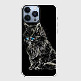 Чехол для iPhone 13 Pro Max с принтом Пушистый котёнок в Новосибирске,  |  | животные | зверёк | кот | котёнок | милашка | няшка | счастье