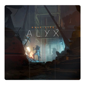 Магнитный плакат 3Х3 с принтом HALF-LIFE: ALYX в Новосибирске, Полимерный материал с магнитным слоем | 9 деталей размером 9*9 см | alex | alyx | freeman | g man | gman | gordon | half | half life | halflife | life | valve | алекс | аликс | вальв | вэльв | гордон | джи | лайф | мен | фримен | халф | халф лайф | халфлайф