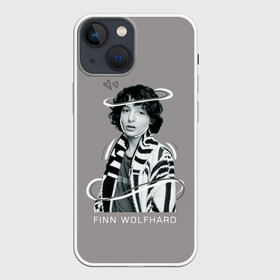 Чехол для iPhone 13 mini с принтом finn wolfhard в Новосибирске,  |  | finn wolfhard | очень странные дела | финн вулфард