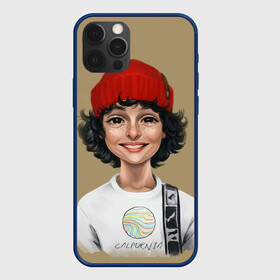 Чехол для iPhone 12 Pro с принтом finn wolfhard в Новосибирске, силикон | область печати: задняя сторона чехла, без боковых панелей | finn wolfhard | очень странные дела | финн вулфард