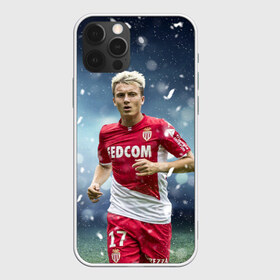 Чехол для iPhone 12 Pro Max с принтом Александр Головин в Новосибирске, Силикон |  | champions | football | golovin | monaco | soccer | uefa | александр головин | головин | лига чемпионов | монако | форма | формы | футбол