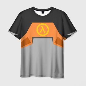 Мужская футболка 3D с принтом Half-Life:Alyx в Новосибирске, 100% полиэфир | прямой крой, круглый вырез горловины, длина до линии бедер | Тематика изображения на принте: 