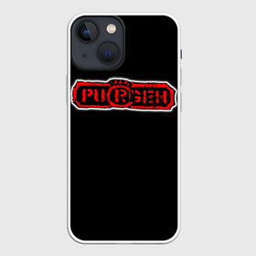 Чехол для iPhone 13 mini с принтом Purgen в Новосибирске,  |  | Тематика изображения на принте: moscow punks | punks | punks not dead | purgen | московские панки | панки | пурген