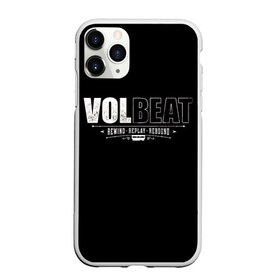 Чехол для iPhone 11 Pro матовый с принтом Volbeat в Новосибирске, Силикон |  | groove metal | hardcore | psychobilly | rebound | replay | rewind | volbeat | волбит