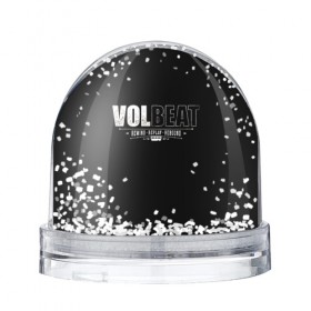 Снежный шар с принтом Volbeat в Новосибирске, Пластик | Изображение внутри шара печатается на глянцевой фотобумаге с двух сторон | groove metal | hardcore | psychobilly | rebound | replay | rewind | volbeat | волбит