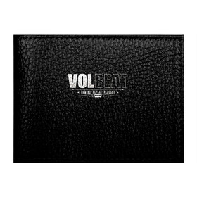 Обложка для студенческого билета с принтом Volbeat в Новосибирске, натуральная кожа | Размер: 11*8 см; Печать на всей внешней стороне | groove metal | hardcore | psychobilly | rebound | replay | rewind | volbeat | волбит