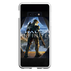 Чехол для Samsung S10E с принтом Halo infinite в Новосибирске, Силикон | Область печати: задняя сторона чехла, без боковых панелей | Тематика изображения на принте: halo | halo 5 | halo 6 | halo infinite | xbox | xbox scarlett | игры | игры 2020 | иксбокс | иксбокс скарлетт | хало | хало 6 | хало инфинит