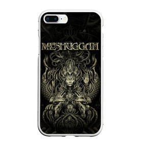 Чехол для iPhone 7Plus/8 Plus матовый с принтом Meshuggah в Новосибирске, Силикон | Область печати: задняя сторона чехла, без боковых панелей | djent | jens kidman | meshuggah | metal | грув метал | группы | метал | мешуга | музыка | рок