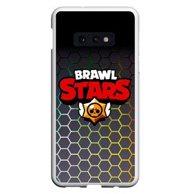 Чехол для Samsung S10E с принтом Brawl Stars Hexagon в Новосибирске, Силикон | Область печати: задняя сторона чехла, без боковых панелей | brawl | brawl st | brawl stars | colt | game | hexagon | logo | mobo | pattern | poco | shelly | stars | бравл | игра | игры | кольт | лого | мобильные игры | патерн | паттерн | поко | соты | старс | шелли