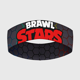 Повязка на голову 3D с принтом Brawl Stars Hexagon в Новосибирске,  |  | brawl | brawl st | brawl stars | colt | game | hexagon | logo | mobo | pattern | poco | shelly | stars | бравл | игра | игры | кольт | лого | мобильные игры | патерн | паттерн | поко | соты | старс | шелли