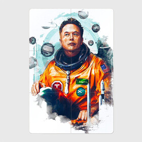 Магнитный плакат 2Х3 с принтом Elon Mask в Новосибирске, Полимерный материал с магнитным слоем | 6 деталей размером 9*9 см | Тематика изображения на принте: spacex | илон | илонмаск | космос | маск | ракета | тесла