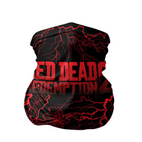Бандана-труба 3D с принтом Red Dead Redemption 2 в Новосибирске, 100% полиэстер, ткань с особыми свойствами — Activecool | плотность 150‒180 г/м2; хорошо тянется, но сохраняет форму | Тематика изображения на принте: john marston | rdr2 | red dead | red dead redemption 2 | redemption 2 | rockstar | вестерн | выкуп | запад | ковбой | красный | мертвый | приключения | шутер