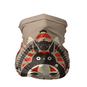 Бандана-труба 3D с принтом My Neighbor Totoro в Новосибирске, 100% полиэстер, ткань с особыми свойствами — Activecool | плотность 150‒180 г/м2; хорошо тянется, но сохраняет форму | anime | hayao miyazaki | japanese | meme | miyazaki | piano | studio ghibli | tokyo | totoro | гибли | котобус | мой | сосед | сусуватари | тонари | тоторо | хаяо миядзаки