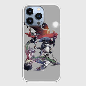Чехол для iPhone 13 Pro с принтом МОЙ СОСЕД ТОТОРО | TOTORO в Новосибирске,  |  | Тематика изображения на принте: anime | hayao miyazaki | japanese | meme | miyazaki | piano | studio ghibli | tokyo | totoro | гибли | котобус | мой | сосед | сусуватари | тонари | тоторо | хаяо миядзаки