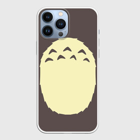 Чехол для iPhone 13 Pro Max с принтом Животик Тоторо в Новосибирске,  |  | anime | hayao miyazaki | japanese | meme | miyazaki | piano | studio ghibli | tokyo | totoro | гибли | котобус | мой | сосед | сусуватари | тонари | тоторо | хаяо миядзаки