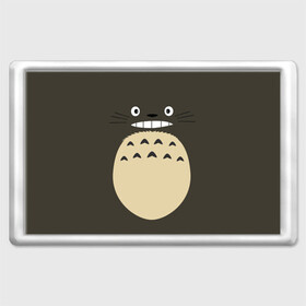 Магнит 45*70 с принтом Totoro в Новосибирске, Пластик | Размер: 78*52 мм; Размер печати: 70*45 | Тематика изображения на принте: anime | hayao miyazaki | japanese | meme | miyazaki | piano | studio ghibli | tokyo | totoro | гибли | котобус | мой | сосед | сусуватари | тонари | тоторо | хаяо миядзаки