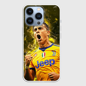 Чехол для iPhone 13 Pro с принтом Ювентус Дибала в Новосибирске,  |  | champions | dybala | football | juventus | paulo | paulo dybal | soccer | uefa | world cup | аргентина | дибала | лига чемпионов | пауло | пауло дибала | сборная аргентины | футбол | юве | ювентус