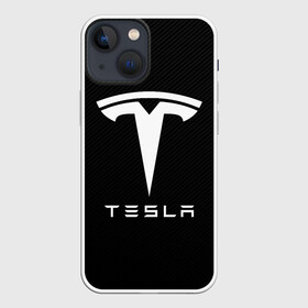 Чехол для iPhone 13 mini с принтом TESLA в Новосибирске,  |  | elon mask | tesla | илон | илон маск | маск | тесла