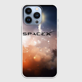 Чехол для iPhone 13 Pro с принтом SpaceX 3D в Новосибирске,  |  | Тематика изображения на принте: elon musk | spacex | илон маск