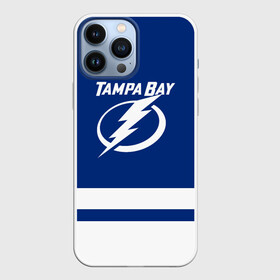 Чехол для iPhone 13 Pro Max с принтом Тампа Бэй Лайтнинг НХЛ в Новосибирске,  |  | Тематика изображения на принте: hockey | lightning | nhl | tampa bay | tampa bay lightning | usa | лайтнинг | нхл | спорт | сша | тампа бэй | тампа бэй лайтнинг | хоккей | шайба