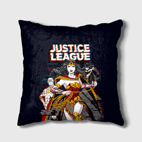 Подушка 3D с принтом Justice League в Новосибирске, наволочка – 100% полиэстер, наполнитель – холлофайбер (легкий наполнитель, не вызывает аллергию). | состоит из подушки и наволочки. Наволочка на молнии, легко снимается для стирки | batman | bruce wayne | dc comics | justice league | shtatjl | superhero | the flash | wonder woman | бэтмен | лига справедливости | флэш | чудо женщина