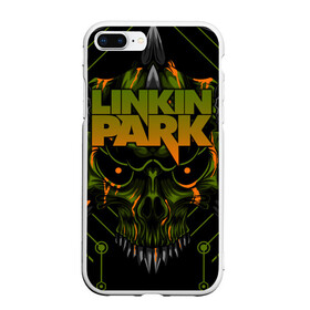 Чехол для iPhone 7Plus/8 Plus матовый с принтом Linkin Park в Новосибирске, Силикон | Область печати: задняя сторона чехла, без боковых панелей | brad delson | chester bennington | linkin park | американская | группа | линкин | майк шинода | метал | музыка | парк | поп | рок | рэп | феникс фаррелл | честер беннингтон | электроник