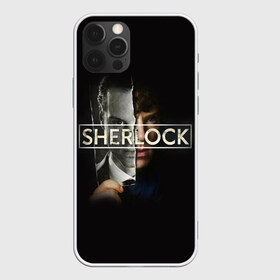 Чехол для iPhone 12 Pro Max с принтом Sherlock в Новосибирске, Силикон |  | Тематика изображения на принте: 221b | bbc | benedict cumberbatch | john watson | mark gatiss | martin freeman | sherlock holmes | steven moffat | бейкер | джон ватсон | мориарти | стрит | шерлок