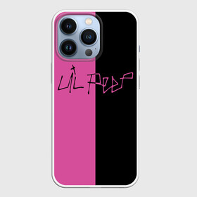 Чехол для iPhone 13 Pro с принтом LIL PEEP в Новосибирске,  |  | lil peep | lil prince | pink | зарубежная музыка | лил пип | маленький принц