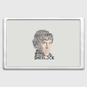 Магнит 45*70 с принтом SHERLOCK | ШЕРЛОК в Новосибирске, Пластик | Размер: 78*52 мм; Размер печати: 70*45 | 221b | bbc | benedict cumberbatch | john watson | mark gatiss | martin freeman | sherlock holmes | steven moffat | бейкер | джон ватсон | мориарти | стрит | шерлок