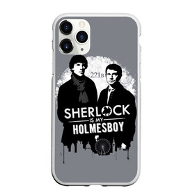 Чехол для iPhone 11 Pro матовый с принтом Sherlock Holmesboy в Новосибирске, Силикон |  | 221b | bbc | benedict cumberbatch | john watson | mark gatiss | martin freeman | sherlock holmes | steven moffat | бейкер | джон ватсон | мориарти | стрит | шерлок