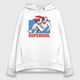 Женское худи Oversize хлопок с принтом Superman & Supergirl в Новосибирске, френч-терри — 70% хлопок, 30% полиэстер. Мягкий теплый начес внутри —100% хлопок | боковые карманы, эластичные манжеты и нижняя кромка, капюшон на магнитной кнопке | clark kent | dc comics | diana prince | justice league | shtatjl | supergirl | superhero | superman | вандер вуман | галь гадот | диана принс | лига справедливости | супер женщина | супермен | чудо женщина