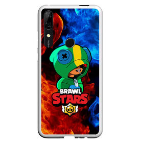 Чехол для Honor P Smart Z с принтом Brawl Stars LEON в Новосибирске, Силикон | Область печати: задняя сторона чехла, без боковых панелей | 8 bit | 8 бит | brawl | brawl stars | crow | leon | stars | бравл | бравл старс | браво старс | игра | компьютерная | кров | леон | огонь | онлайн | пламя | старс