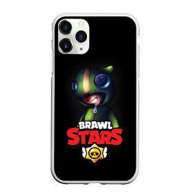 Чехол для iPhone 11 Pro Max матовый с принтом Brawl Stars в Новосибирске, Силикон |  | Тематика изображения на принте: bo | brawl | brock | bull | colt | dynamike | elprimo | jessie | leon | moba | nita | shelly | stars | бо | брок | булл | джесси | динамайк | кольт | леон | нита | шелли | эльпримо