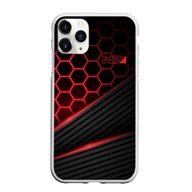 Чехол для iPhone 11 Pro матовый с принтом Mass Effect N7 в Новосибирске, Силикон |  | andromeda | bioware | n7 | shepard | shooter | геты | жнецы | инженер | масс эффект | разведчик | солдат | страж | цербер | штурмовик | шутер