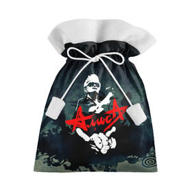 Подарочный 3D мешок с принтом Алиса в Новосибирске, 100% полиэстер | Размер: 29*39 см | rock | алиса | группа | кинчев | музыка | рок | фестиваль