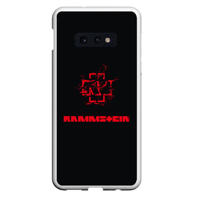 Чехол для Samsung S10E с принтом Rammstein в Новосибирске, Силикон | Область печати: задняя сторона чехла, без боковых панелей | kruspe | lindemann | metal | oliver | rammstein | richard | riedel | rock | till | кристиан | круспе | линдеманн | лоренц | метал | оливер | рамштайн | ридель | рихард | рок | тилль