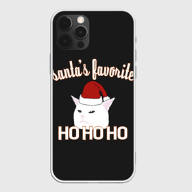 Чехол для iPhone 12 Pro Max с принтом Woman Yelling at Cat в Новосибирске, Силикон |  | cat | cats | christmas | mem | meme | memes | new year | santa | xmas | женщина | кот | кричит | мем | мемы | на кота | новый год | рождество | санта