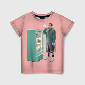 Детская футболка 3D с принтом Адам Сэндлер в Новосибирске, 100% гипоаллергенный полиэфир | прямой крой, круглый вырез горловины, длина до линии бедер, чуть спущенное плечо, ткань немного тянется | actor | adam sandler | comedian | адам сэндлер | актер | комедиант