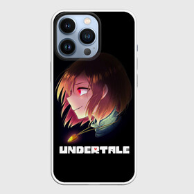 Чехол для iPhone 13 Pro с принтом UNDERTALE в Новосибирске,  |  | chara | frisk | sans | undertale | андертале | андертейл | игра | подземная сказка | санс | ундертале | фриск | чара