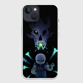 Чехол для iPhone 13 с принтом UNDERTALE в Новосибирске,  |  | chara | frisk | sans | undertale | андертале | андертейл | игра | подземная сказка | санс | ундертале | фриск | чара