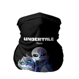 Бандана-труба 3D с принтом UNDERTALE в Новосибирске, 100% полиэстер, ткань с особыми свойствами — Activecool | плотность 150‒180 г/м2; хорошо тянется, но сохраняет форму | chara | frisk | sans | undertale | андертале | андертейл | игра | подземная история | подземная сказка | санс | ундертале | фриск | чара