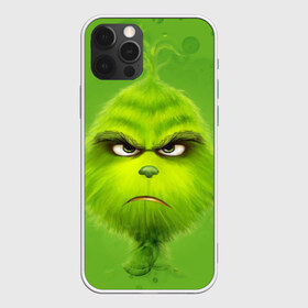 Чехол для iPhone 12 Pro Max с принтом The Grinch в Новосибирске, Силикон |  | Тематика изображения на принте: christmas | claus | grinch stole | how the | jingle | merry | santa | гринч | гуманоид | диккенс | ктоград | олени | рождество | снежинки | чарльз